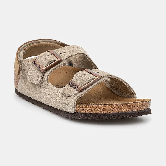 Birkenstock Milano Süet Çocuk Sandalet