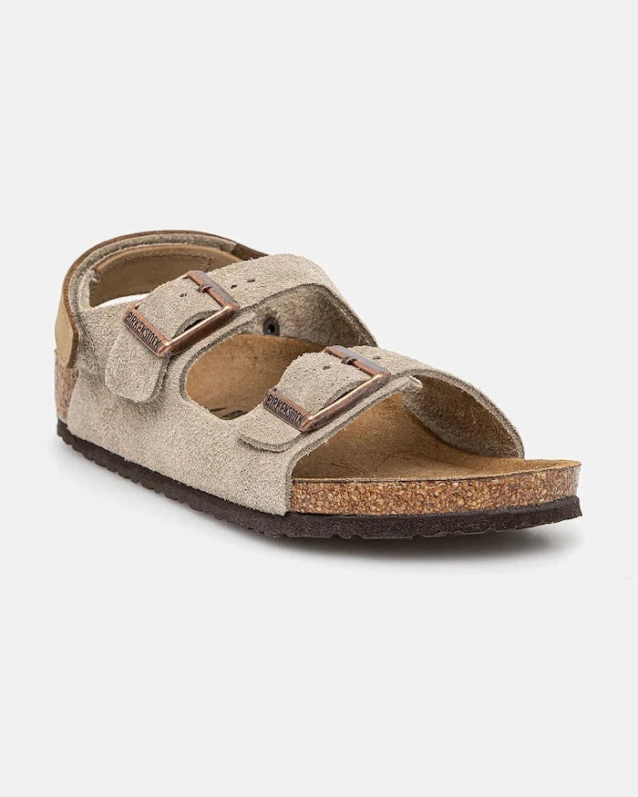 Birkenstock Milano Süet Çocuk Sandalet