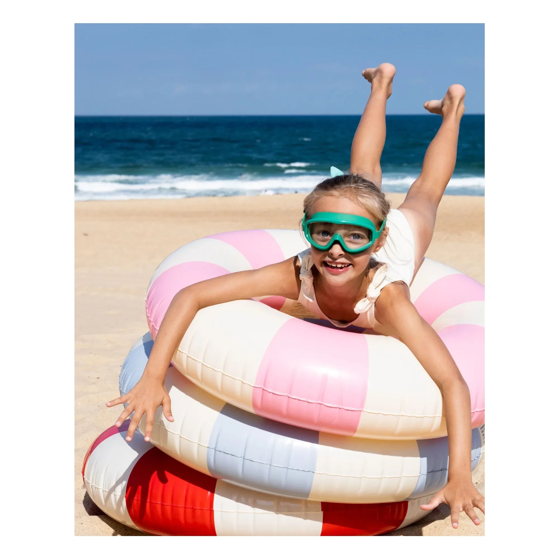 Petites Pommes - Hans swimming goggles | Green