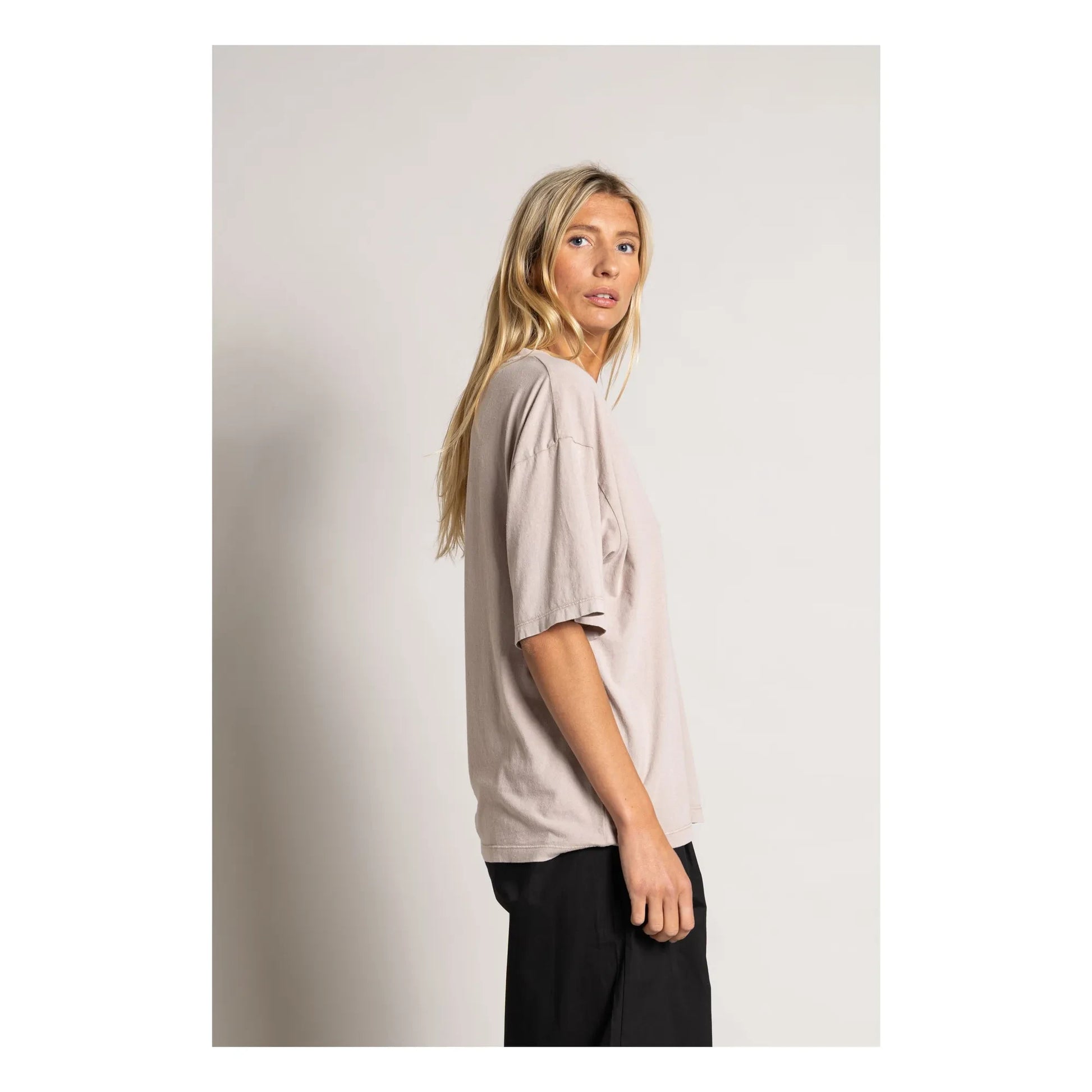 Smallable Woman - Cloud T-shirt Organic cotton | Mastic