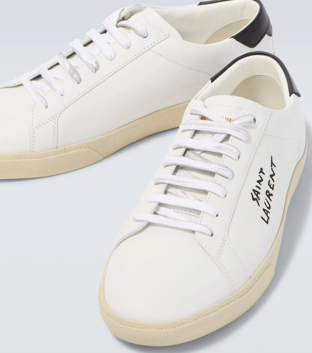 Saint Laurent - Court Classic SL/06 leather sneakers