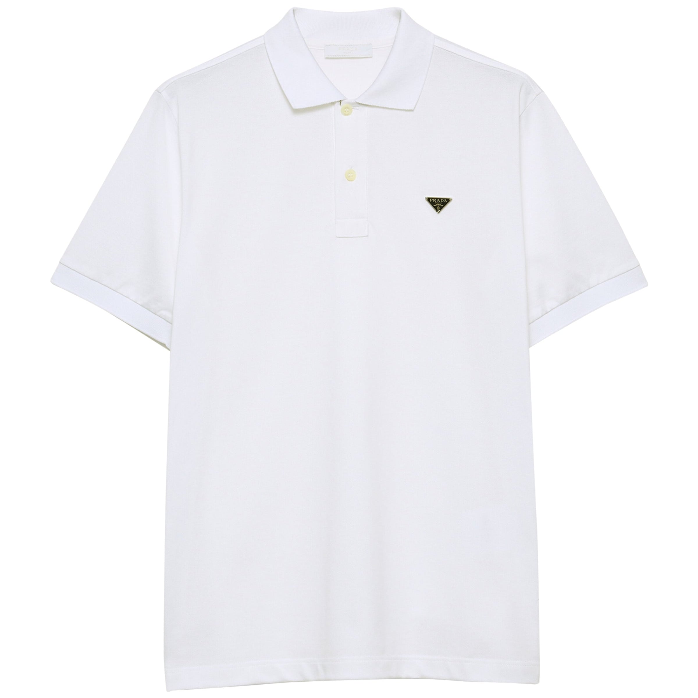 Prada Cotton Piqué Polo Shirt