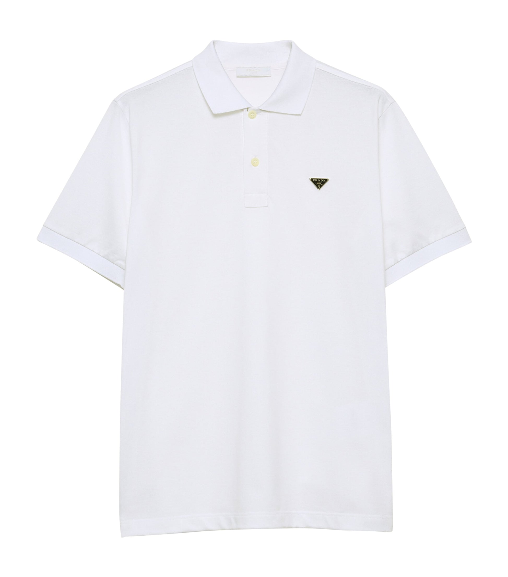 Prada Cotton Piqué Polo Shirt