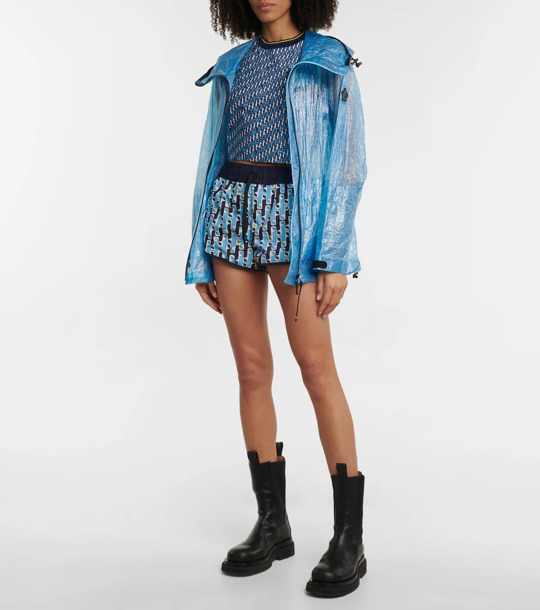 Moncler Grenoble - Printed shorts