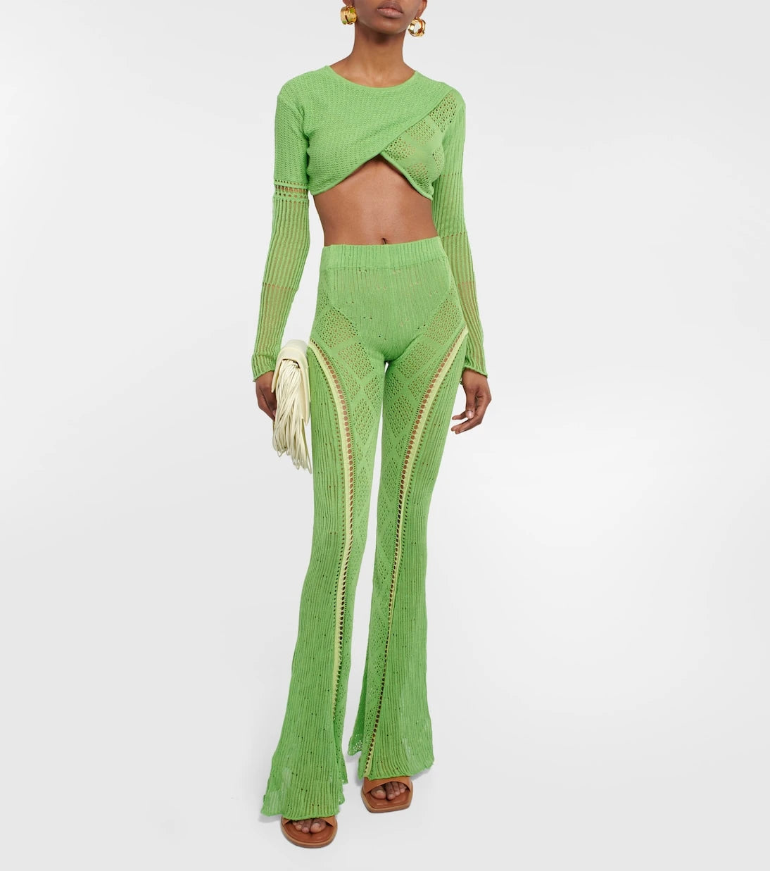 Roberta Einer - Loona cotton crop top