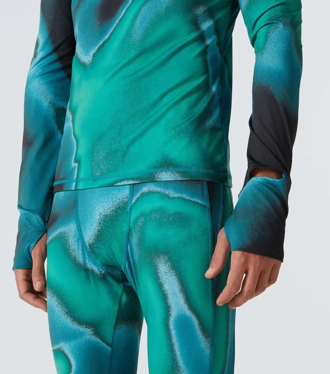 Aztech Mountain - Aztech Next To Skin printed ski top