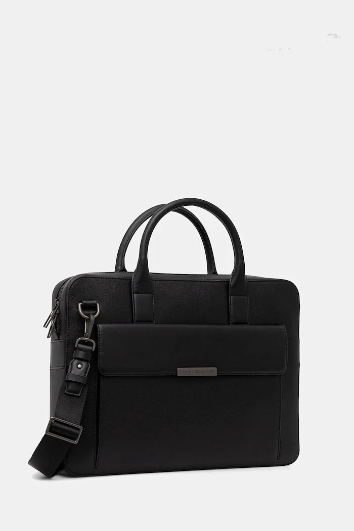 Tommy Hilfiger Deri Laptop Çantası 40 x 29,5 x 6 cm