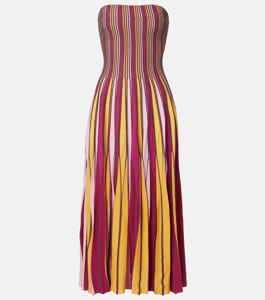 Simkhai - Soleil striped midi dress