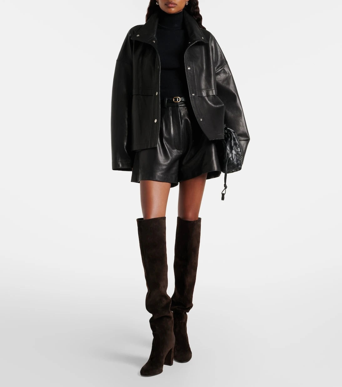 Nour Hammour - Park leather jacket