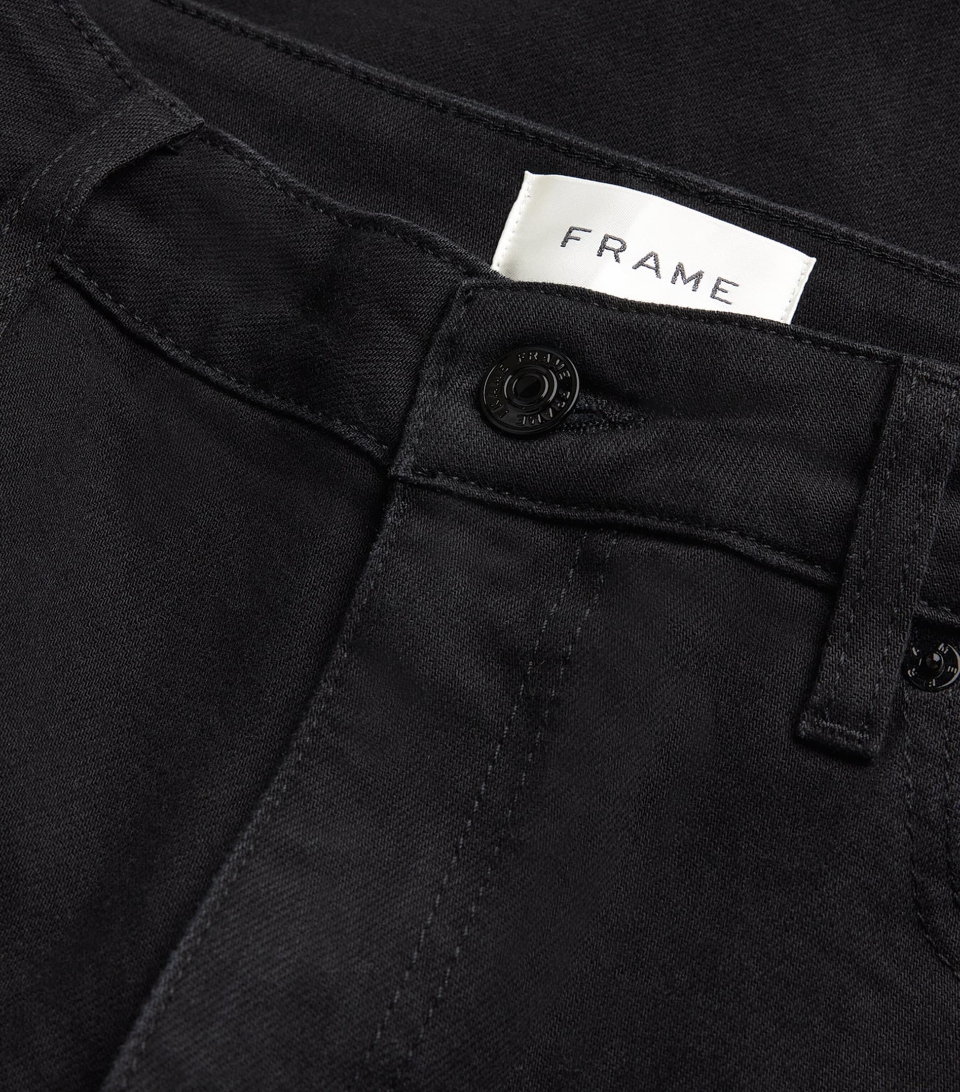 FRAME Black The Narrow Jeans