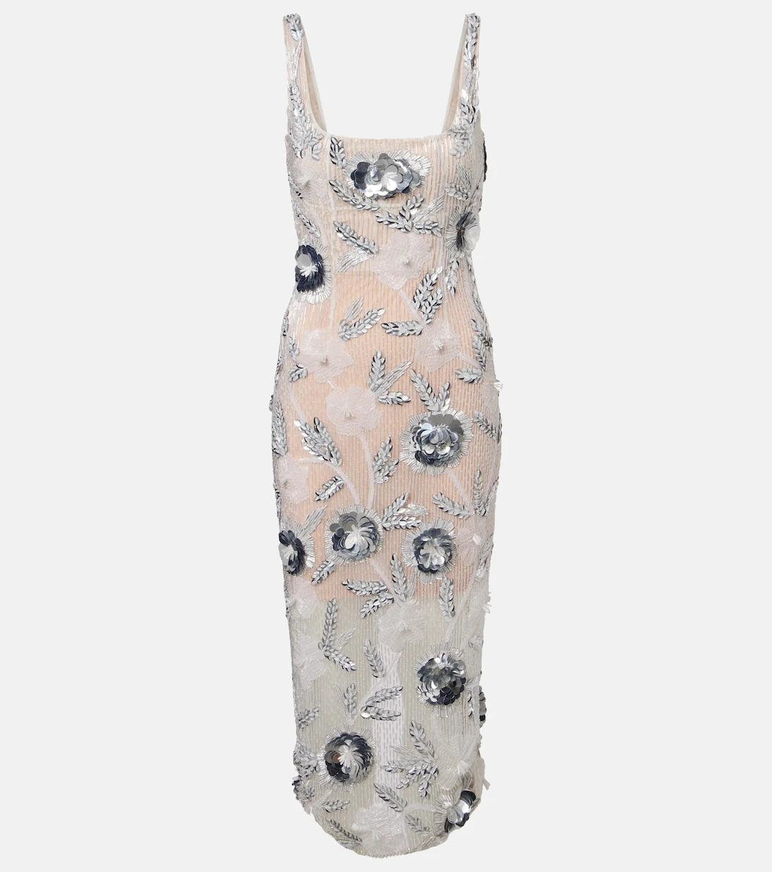 Rachel Gilbert - Pierre embellished midi dress