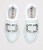Roger Vivier White Leather Viv’ Up Sneakers