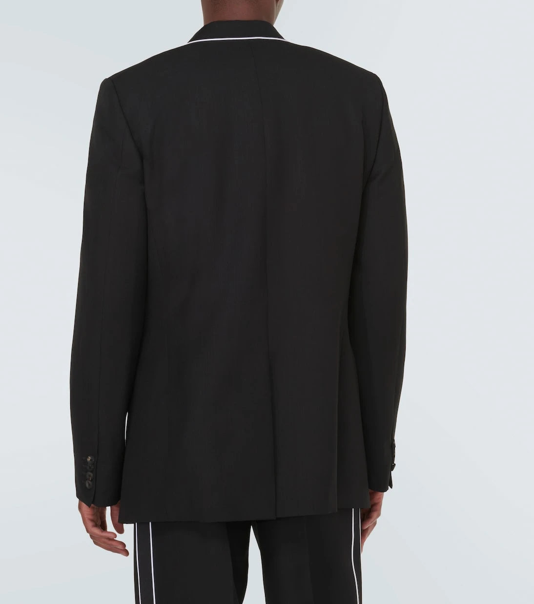 Wales Bonner - Rise double-breasted wool blazer