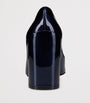 Christian Louboutin Navy Miss Sab Patent Leather Pumps 85