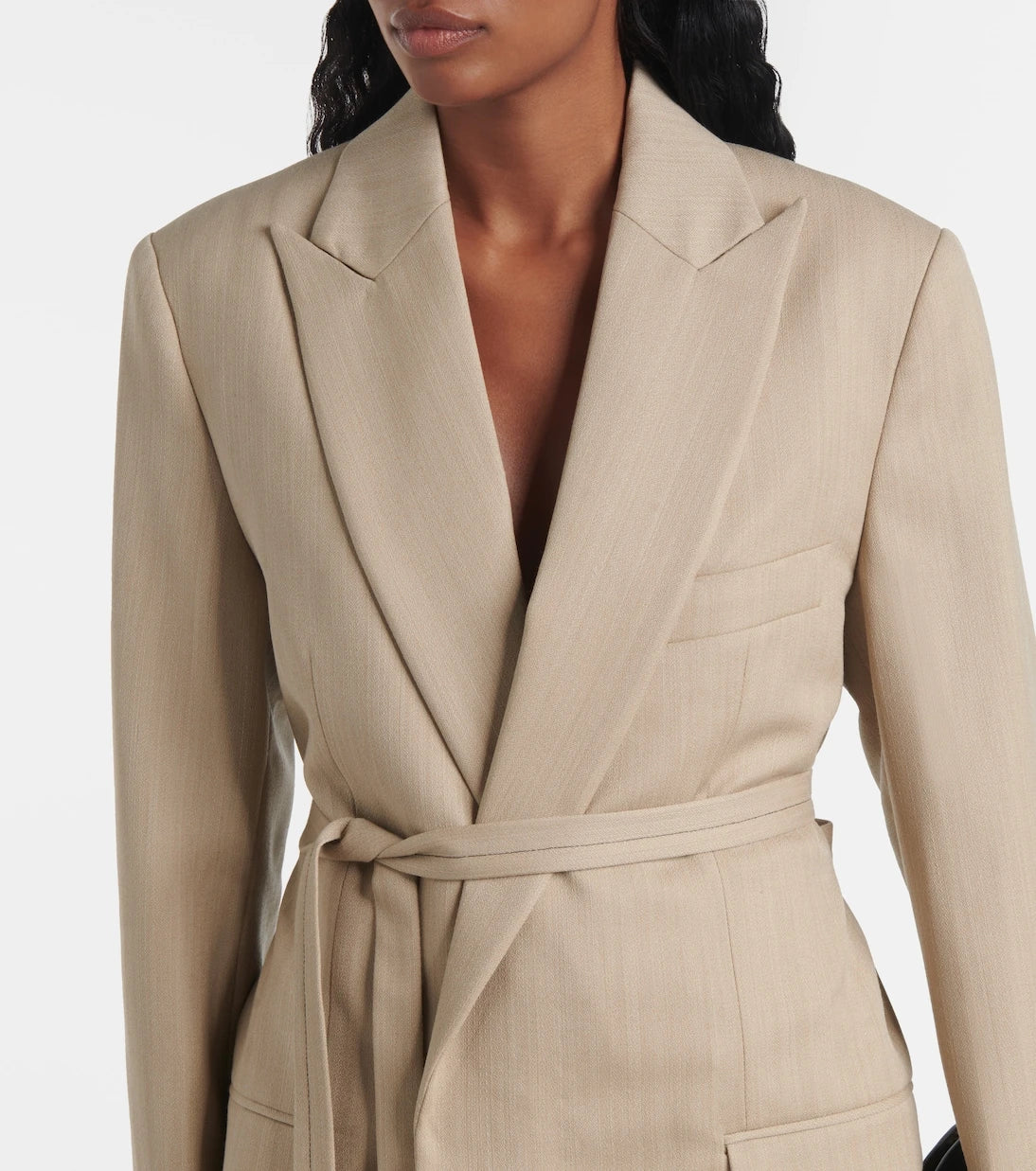 Victoria Beckham - Belted wool blazer