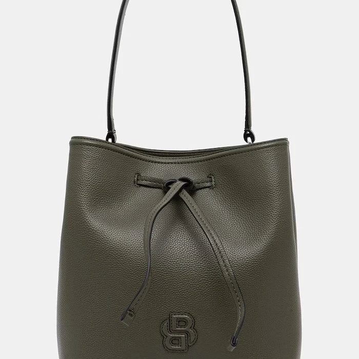 BOSS чанта дамска от имитация на кожа Anett Drawstring