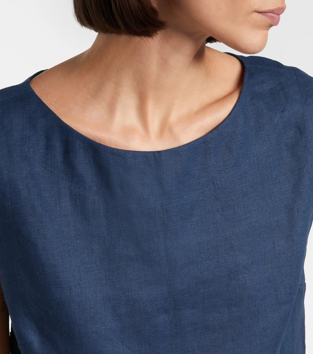 Posse - Martina linen crop top