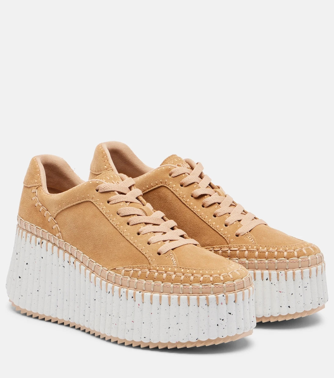 Chloé - Nama süet platform spor ayakkabı