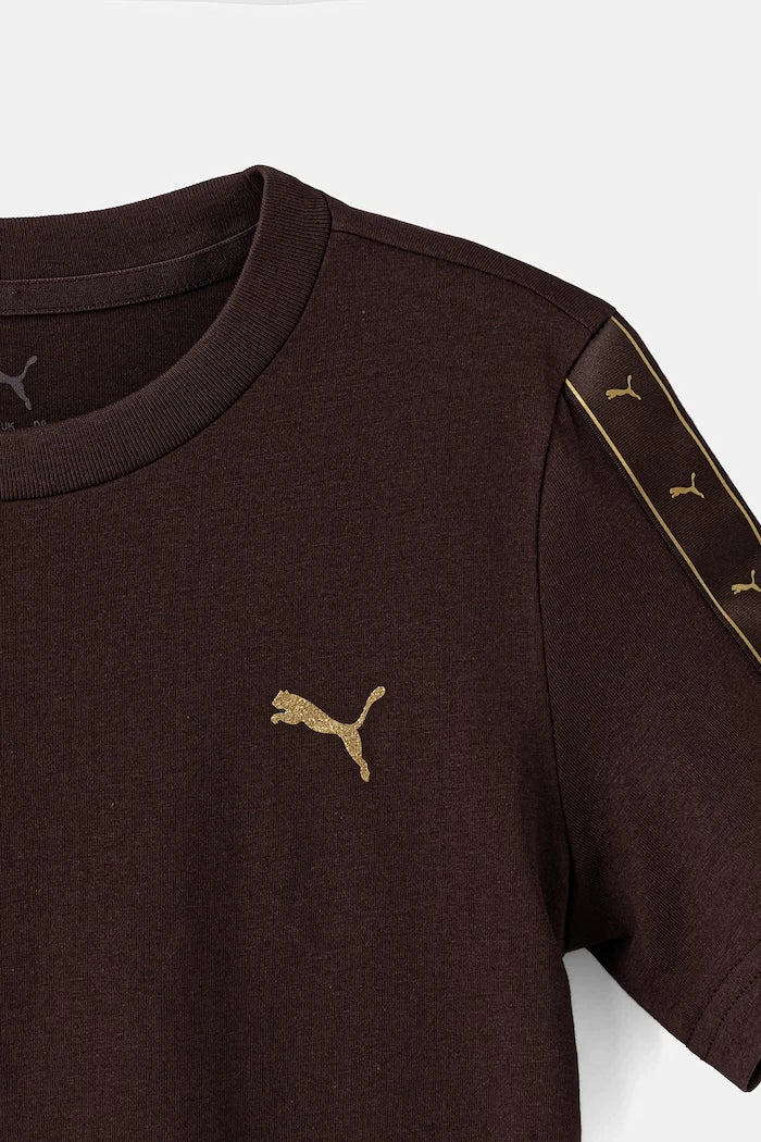 Puma Çocuklar için Pamuklu ESS TAPE Tee
