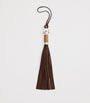 Brown Suede The Ralph Tassel Bag Charm