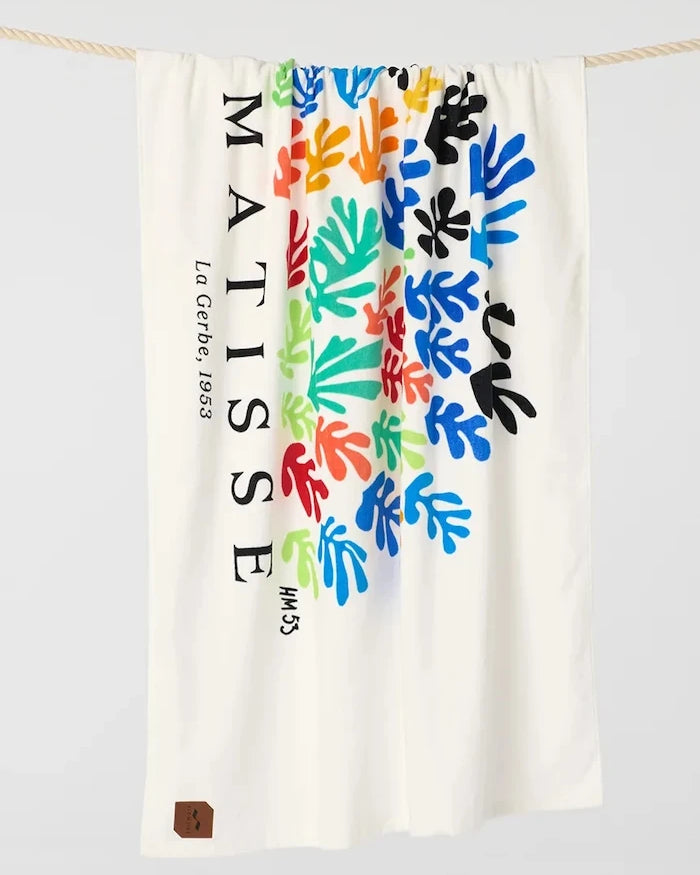 Памучна плажна кърпа Slowtide x Henri Matisse 100 x 150 cm