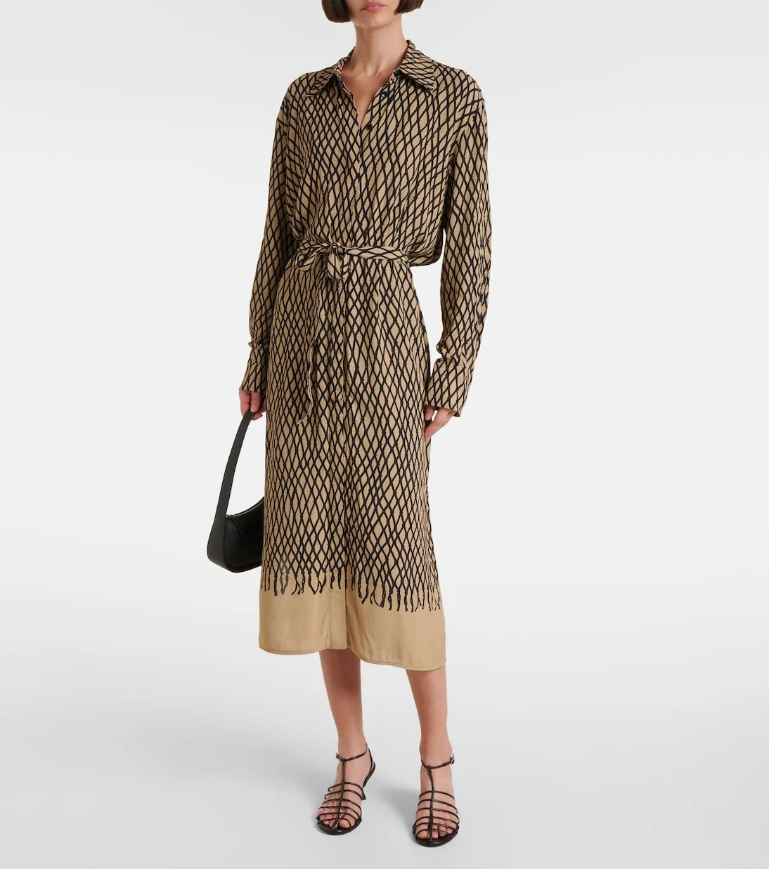 Proenza Schouler - Printed shirt dress