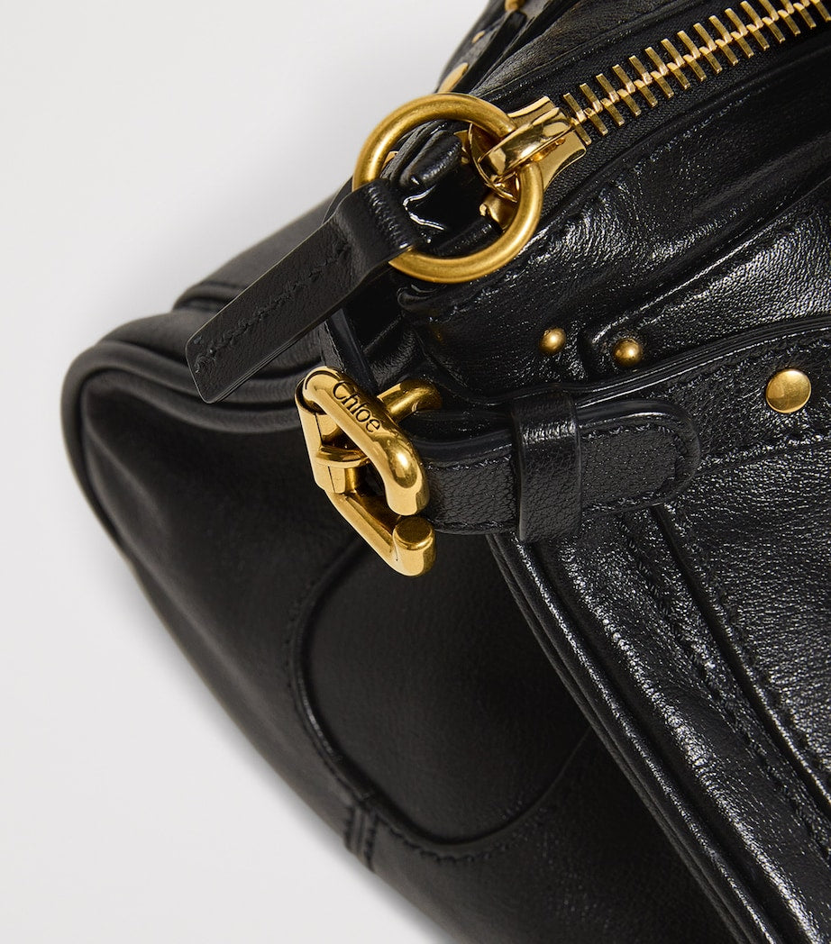 Chloé Black Leather Paddington Shoulder Bag