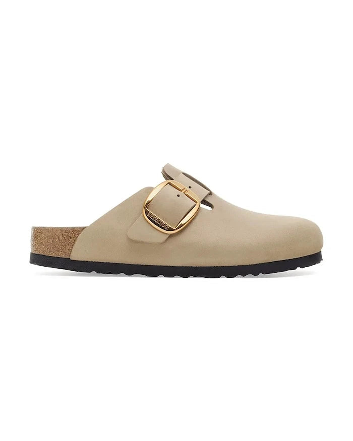 Birkenstock Boston Big Buckle Deri Terlik