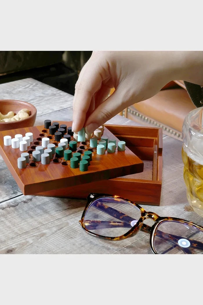 Настolna oyun - sinirlenme adamım Luckies of London Chinese Checkers 14 x 26 cm