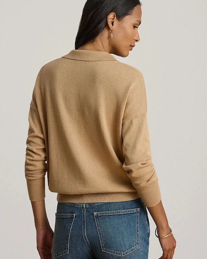 Lauren Ralph Lauren pamuklu kadın kazak