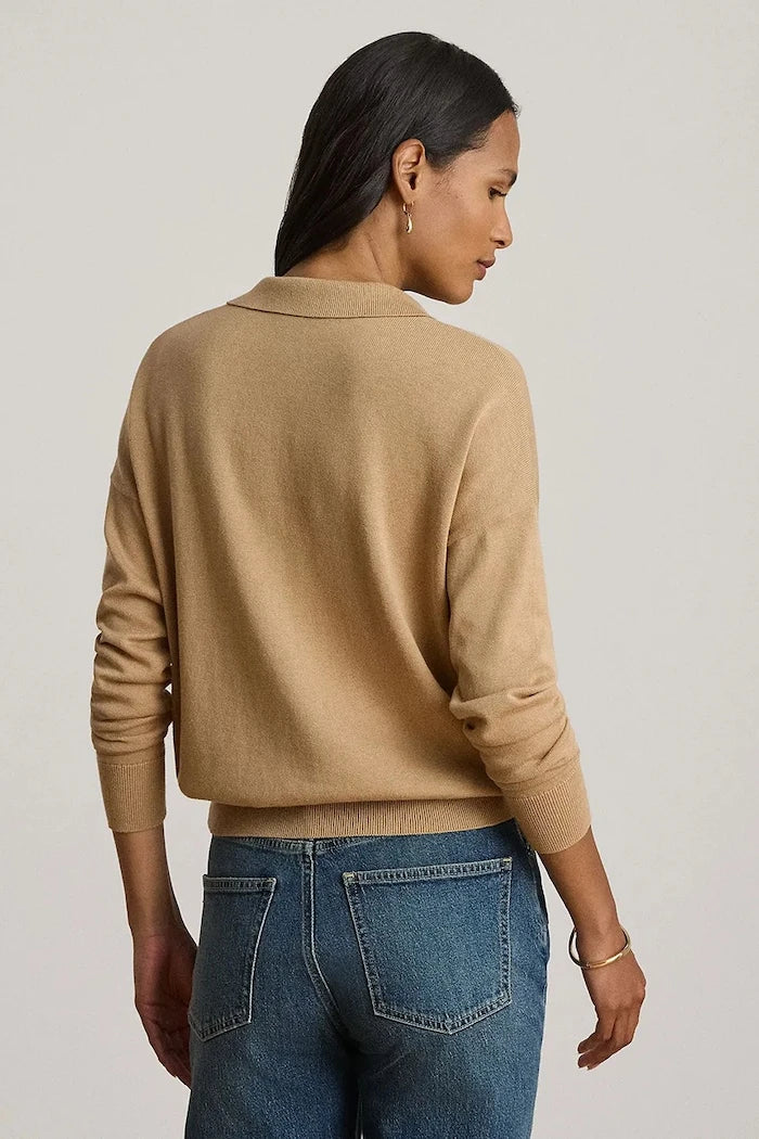 Lauren Ralph Lauren pamuklu kadın kazak
