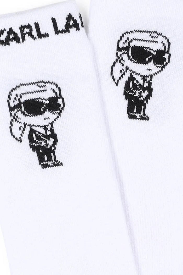 Детски чорапи с памук Karl Lagerfeld