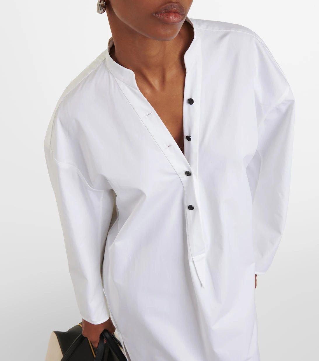 Khaite - Brom cotton midi dress