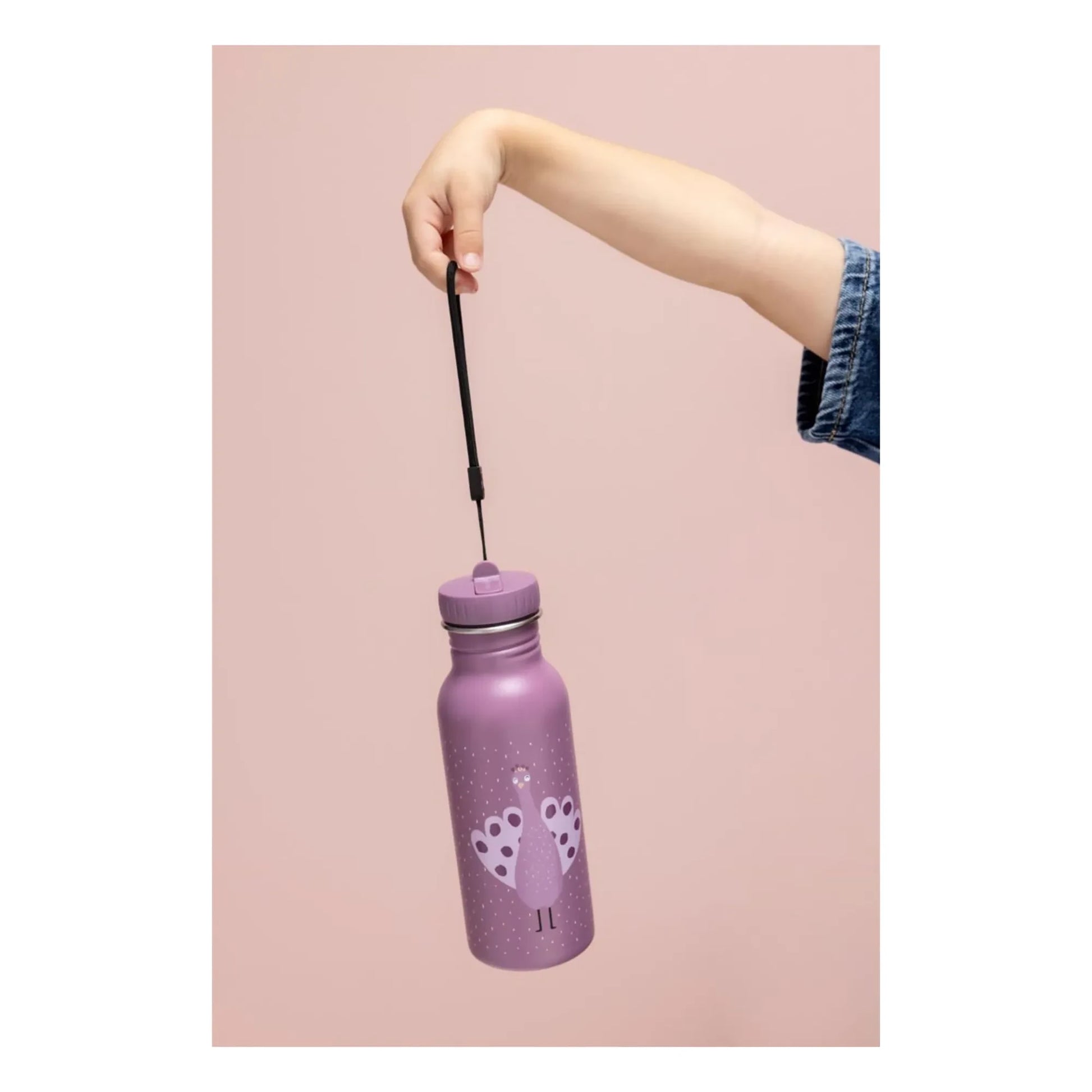 Trixie - Mrs. Peacock 500ml water bottle | Purple