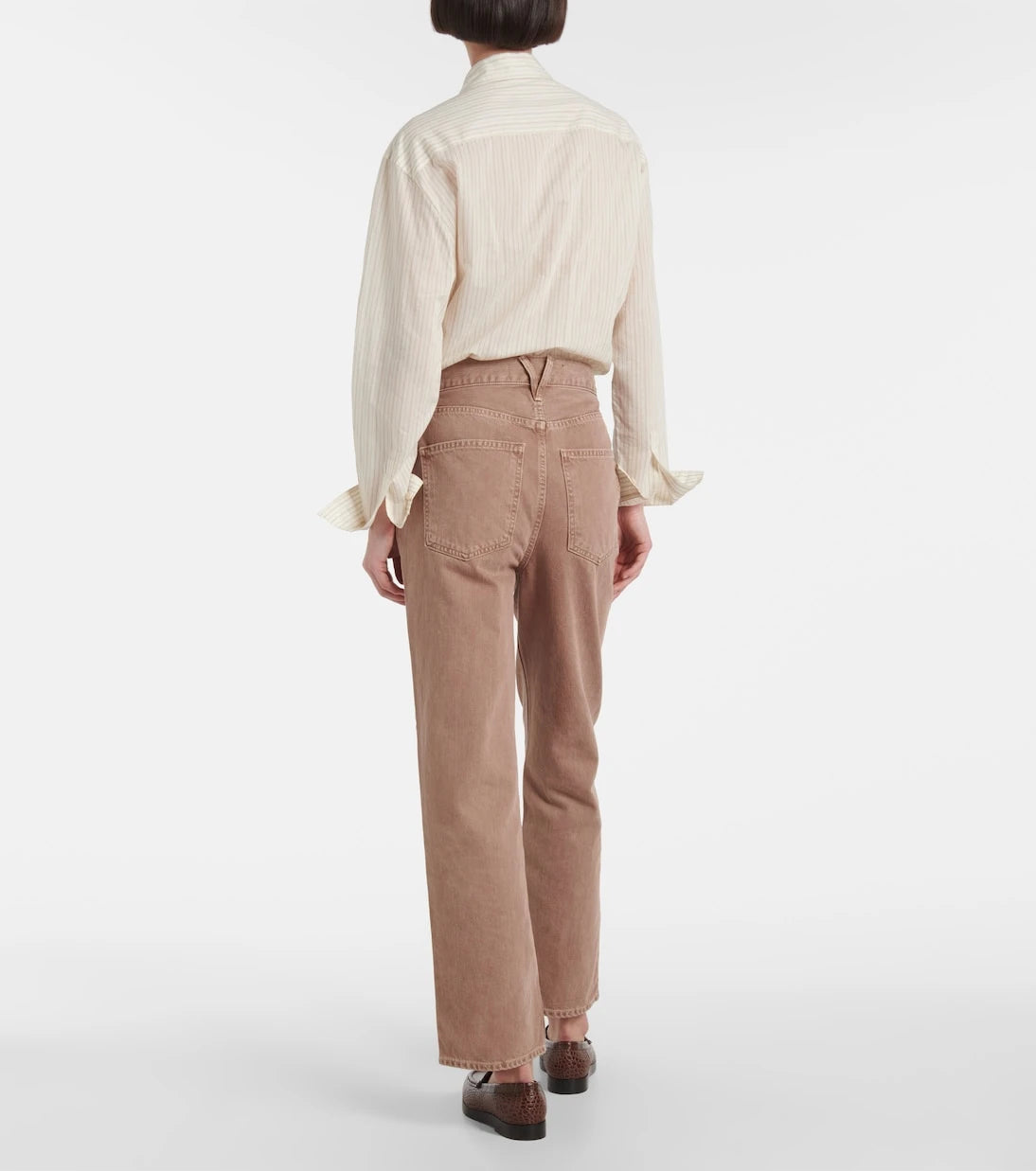 Veronica Beard - Daniela high-rise straight jeans