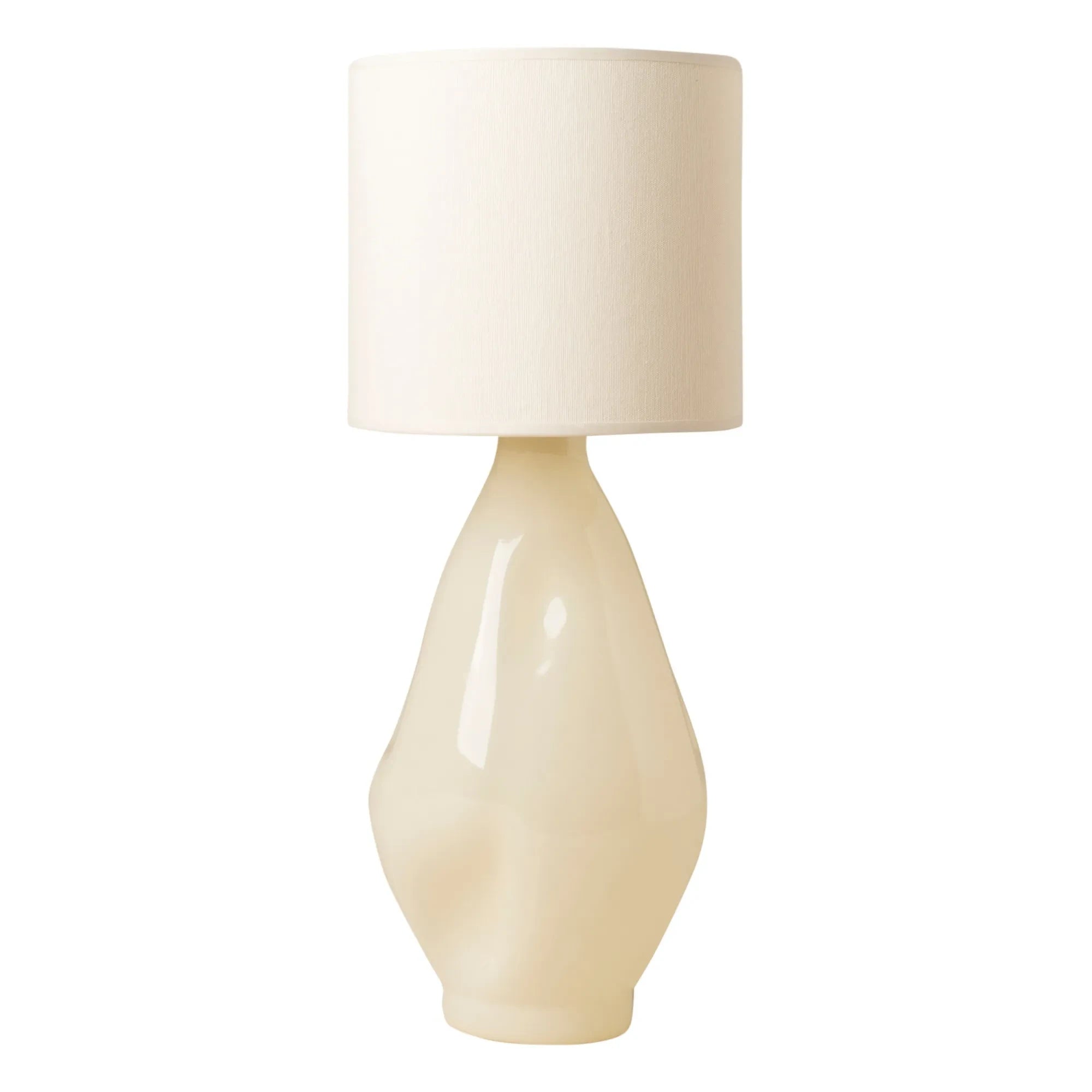 Los Objetos Decorativos - Glass Borosilicate Table Lamp | Beige