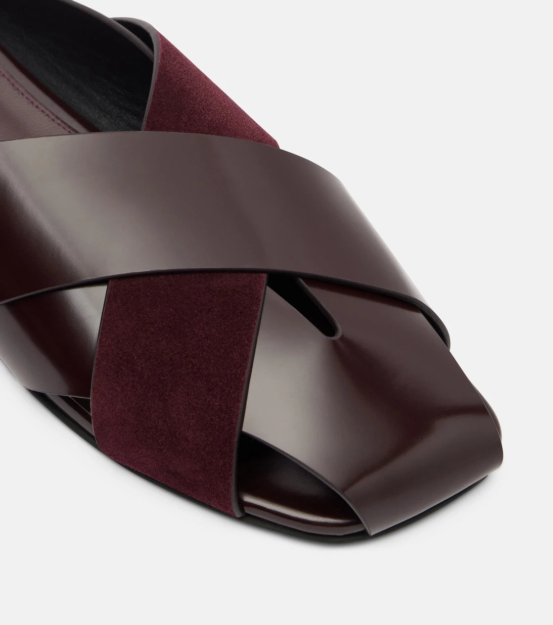 Proenza Schouler - Slant leather sandals