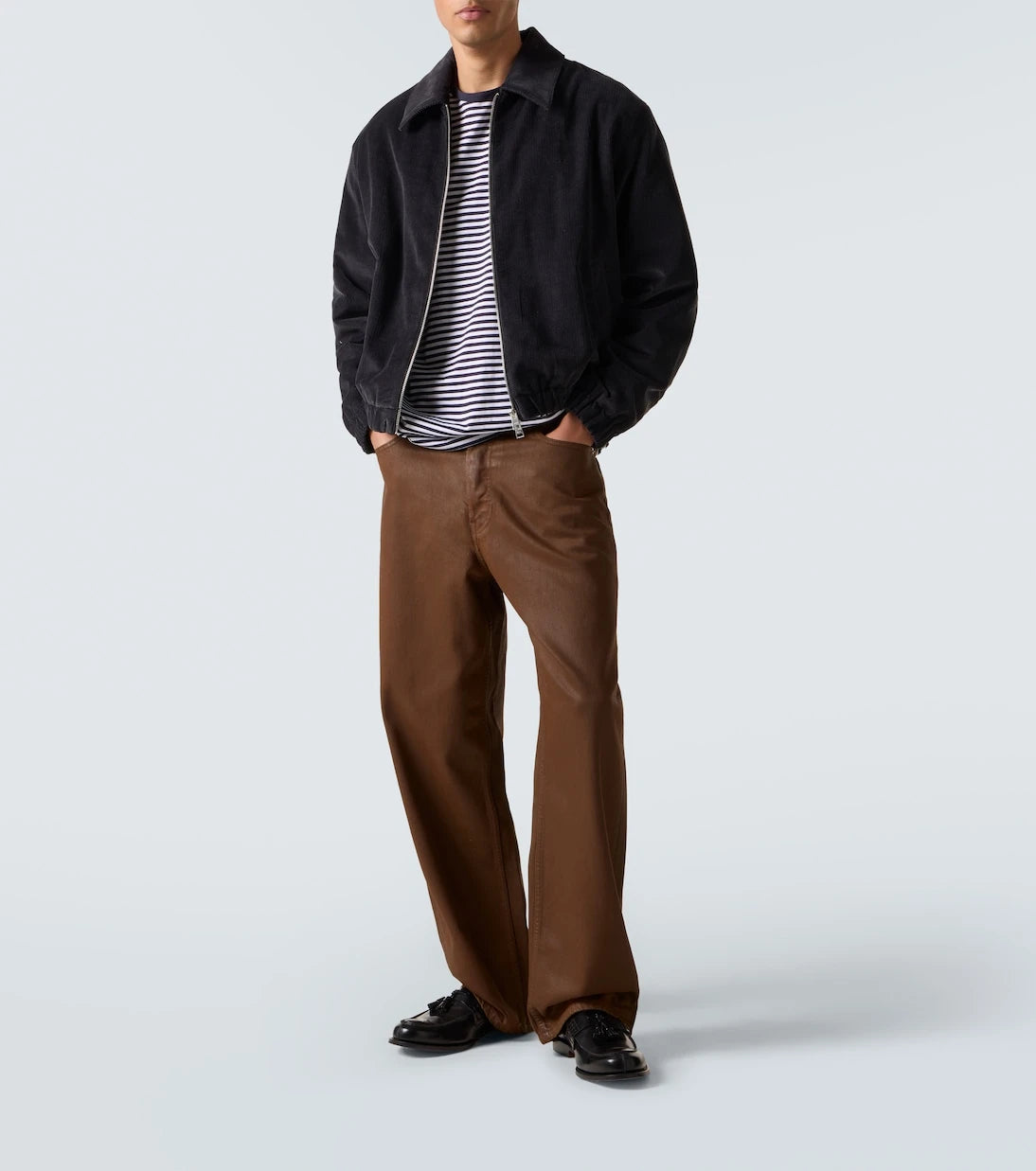 Ami Paris - Ami de Cœur cotton corduroy blouson jacket