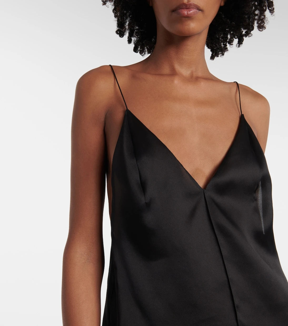 Khaite - Talsie silk organza top