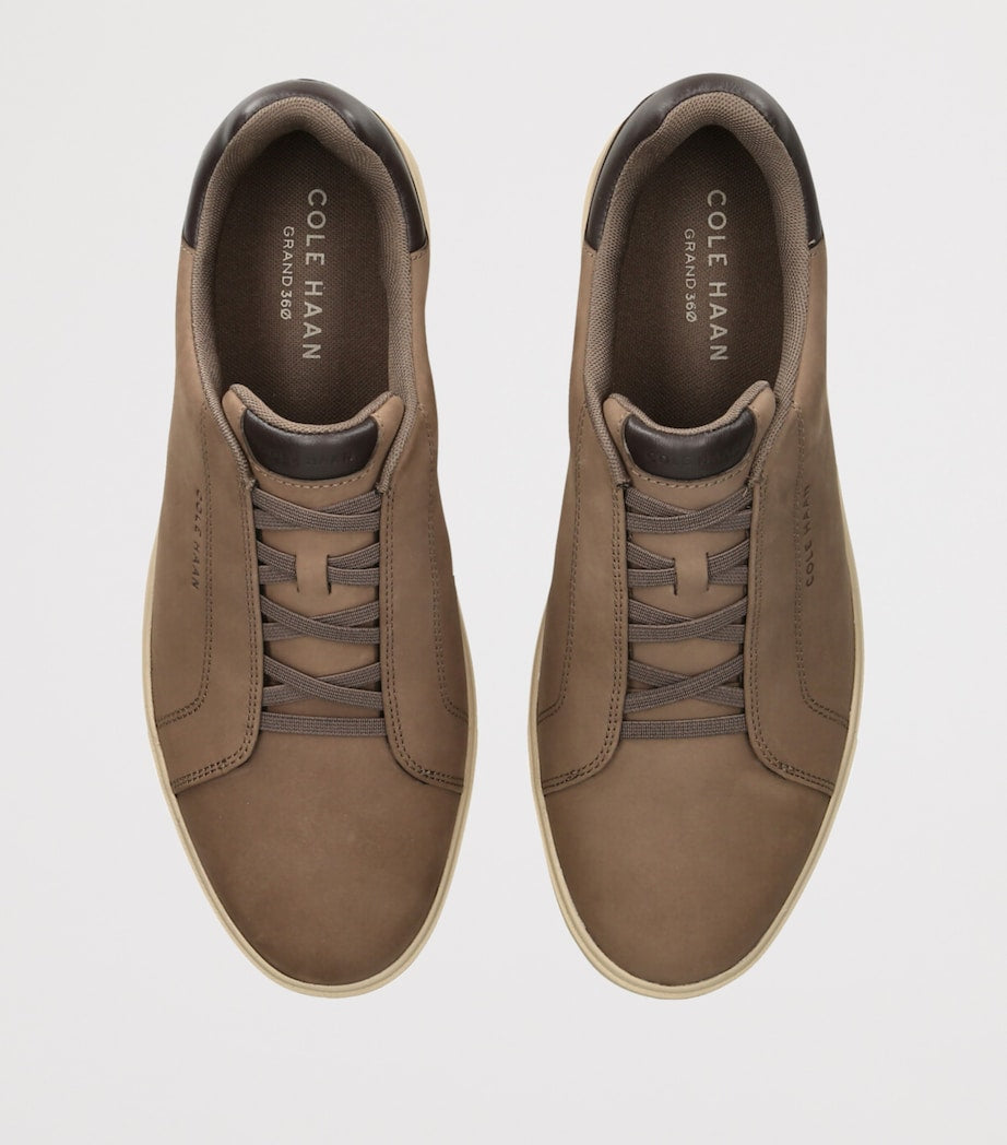 Leather GrandPrø Luxe Slip-On Sneakers