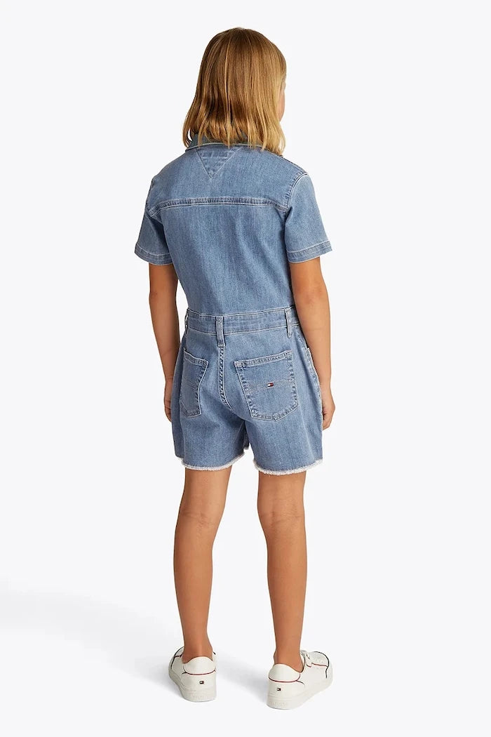 Tommy Hilfiger Çocuk Denim Tulum