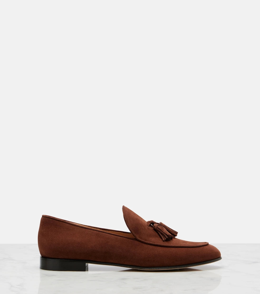 Gianvito Rossi - Tasseled suede loafers