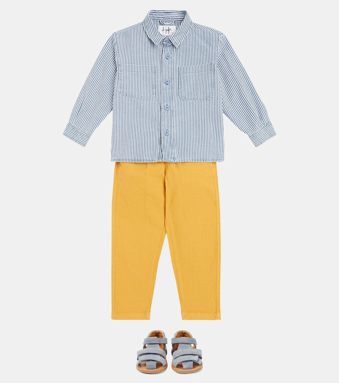 Il Gufo - Cotton-blend straight pants