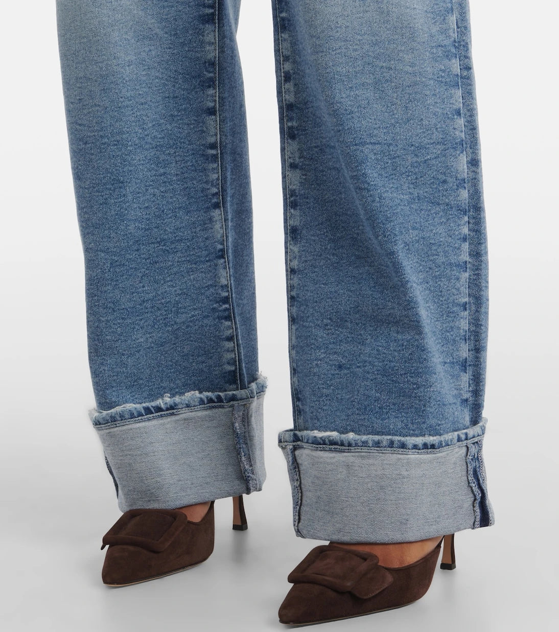 AG Jeans - Kora high-rise wide-leg jeans