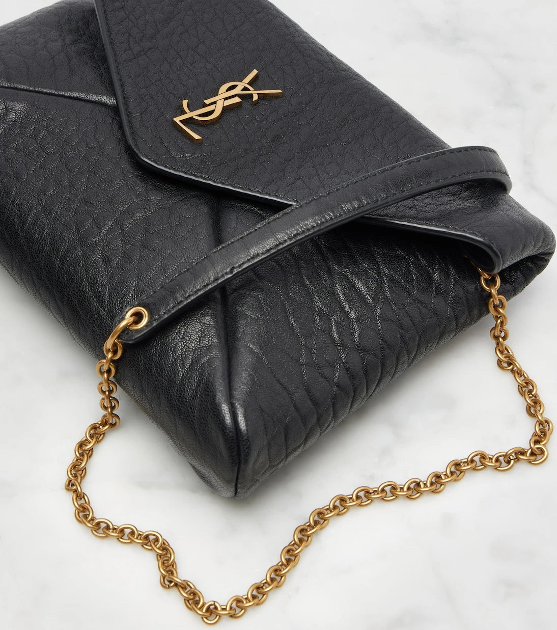 Saint Laurent - Cassandre leather shoulder bag