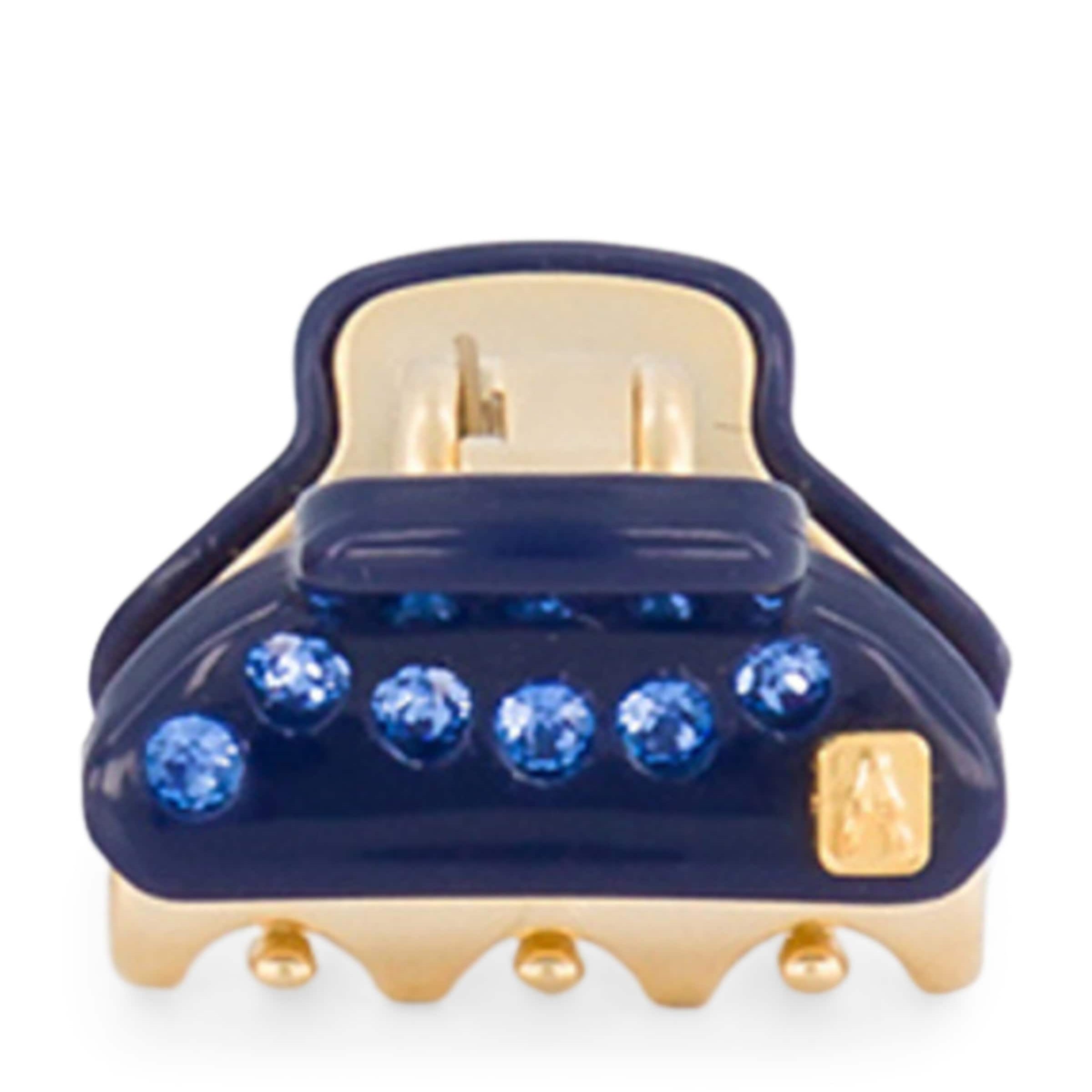 Alexandre de Paris Gold-Plated Mini Claw Hair Clips (Set of 2)