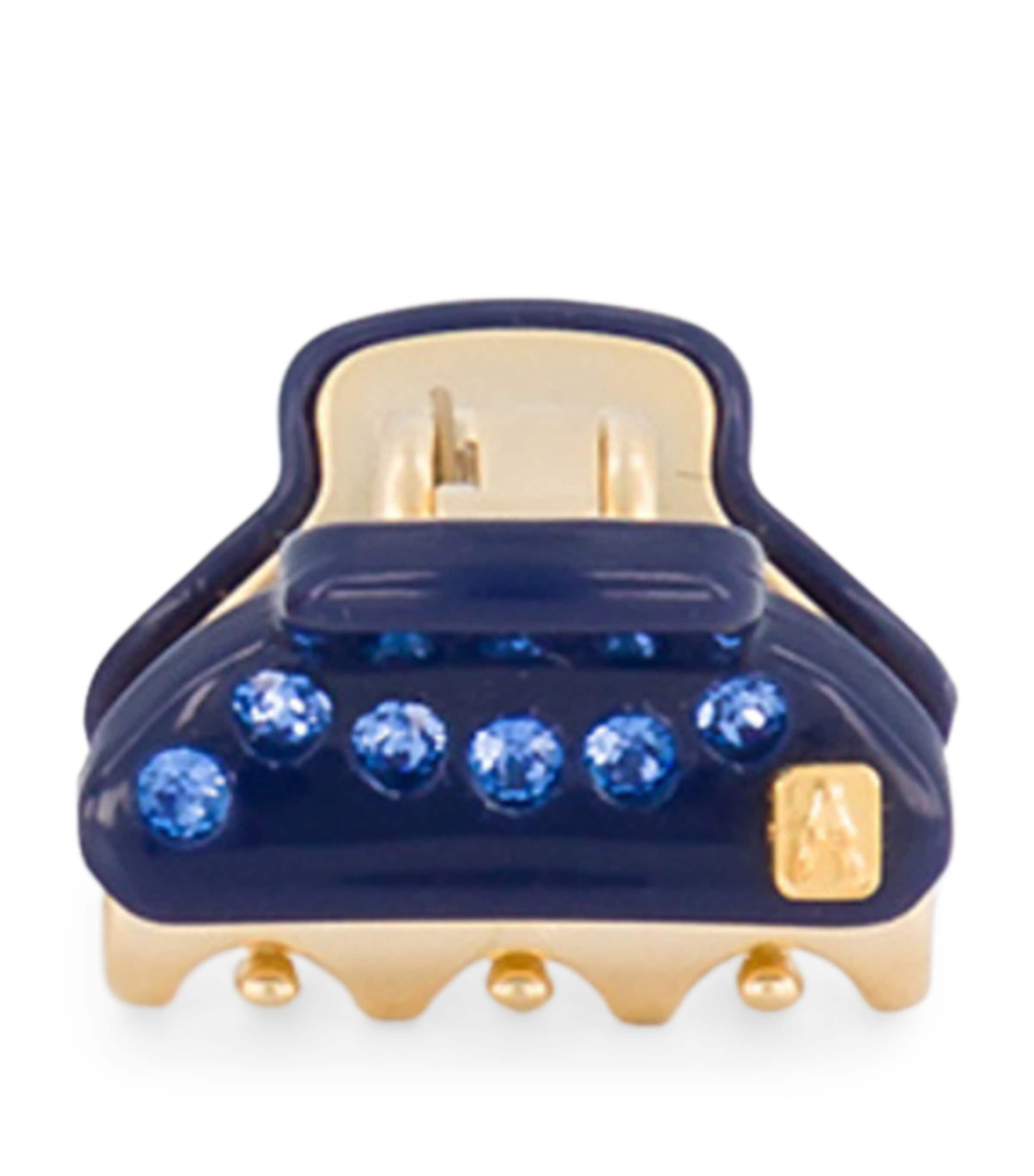 Alexandre de Paris Gold-Plated Mini Claw Hair Clips (Set of 2)