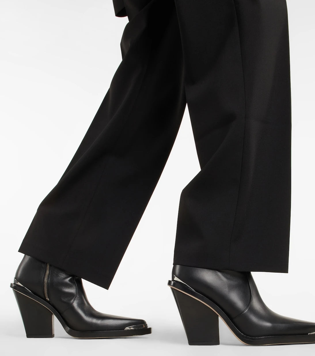 The Frankie Shop - Bea twill high-rise pants