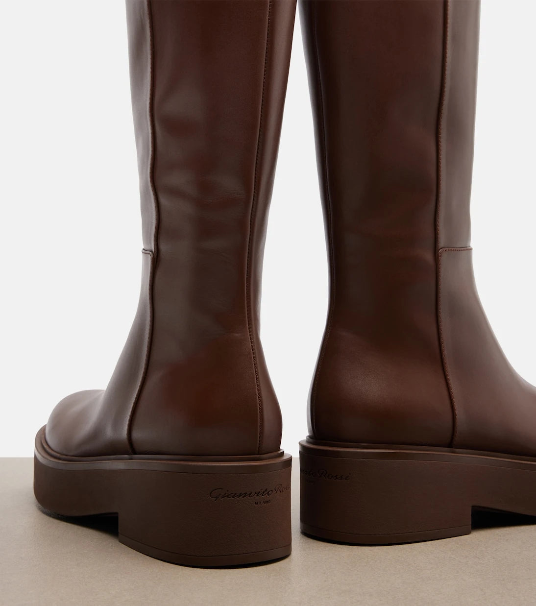 Gianvito Rossi - Hiro leather knee-high boots