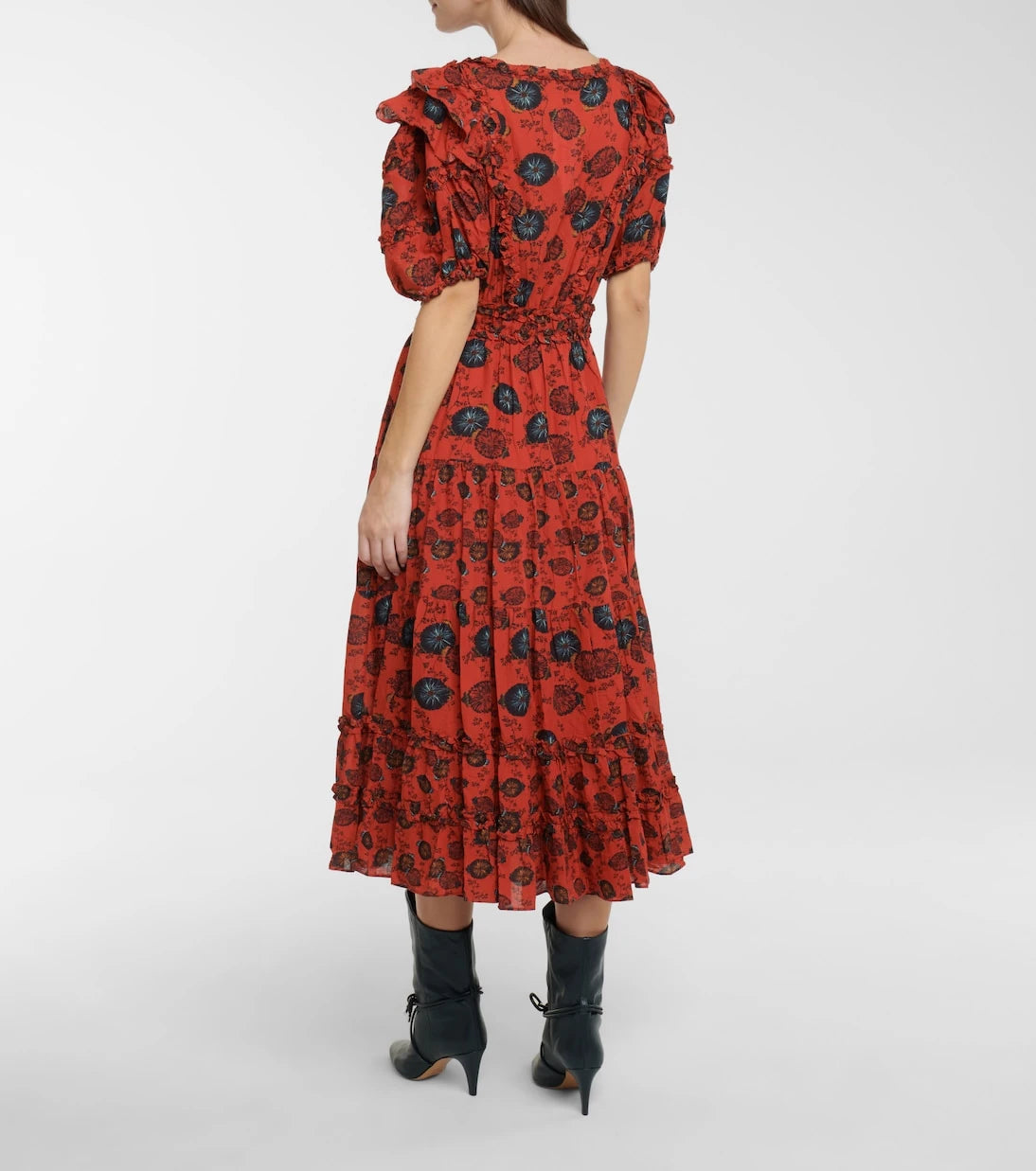 Ulla Johnson - Irvette floral cotton-blend midi dress